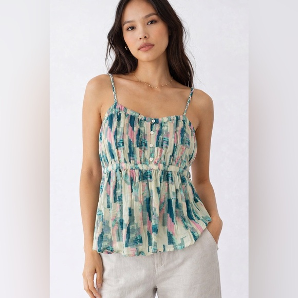 BA&SH WATERCOLOR TOP - Picture 1 of 4